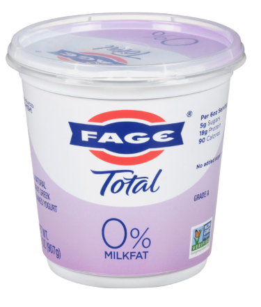 Fage TOTAL 0% Greek Yogurt, Plain