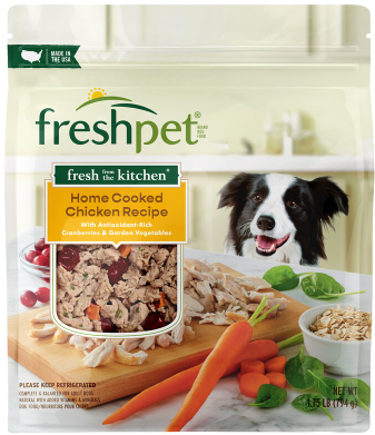 Freshpet Select Fresh From The Kitchen Refrigerated Meals For Dogs, Home Cooked Chicken Recipe
