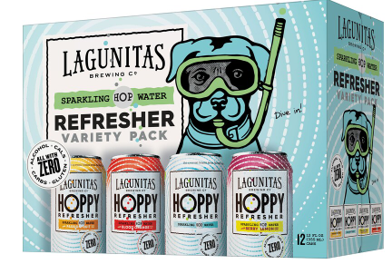 Lagunitas Non-Alcoholic Refresher Variety Pack, Cans