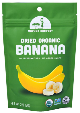 Mavuno Harvest Organic Dried Banana