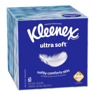 Kleenex Ultra Soft Facial Tissues