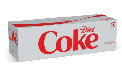 Diet Coke Cola Fridge Pack, Cans
