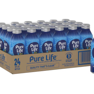 Pure Life Purified Water, Aluminum Bottles