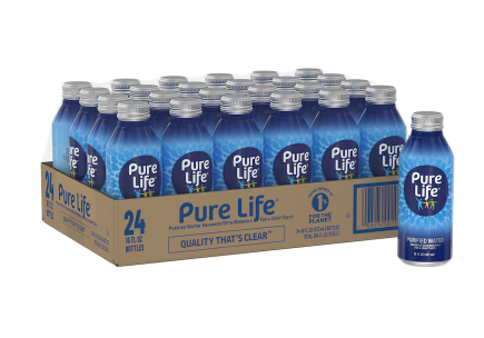 Pure Life Purified Water, Aluminum Bottles