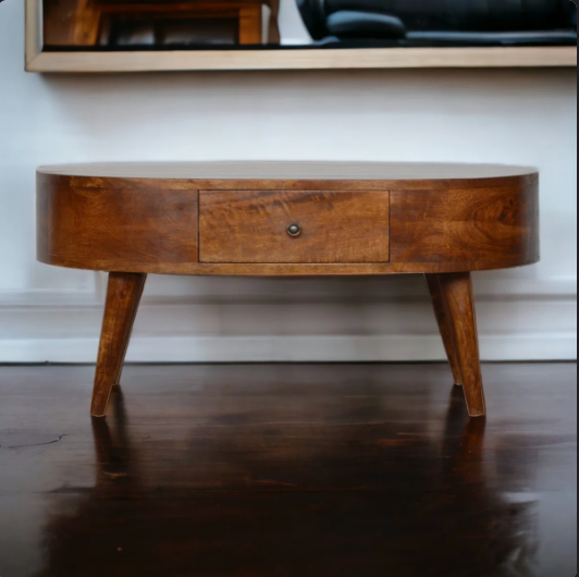 Raynette Solid Wood Coffee Table