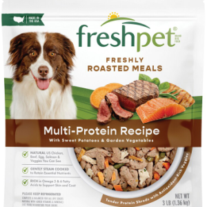 Freshpet Select Multi-Protein Complete Meal Refrigerated Dog Food, Chicken, Beef, Egg & Salmon Recipe