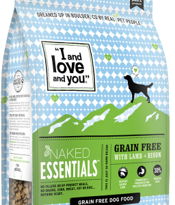 I & Love & You Dog Food Naked Essentials, Lamb + Bison
