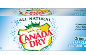 Canada Dry Sparkling Seltzer Water, Original, Cans