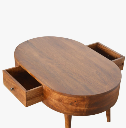 Raynette Solid Wood Coffee Table