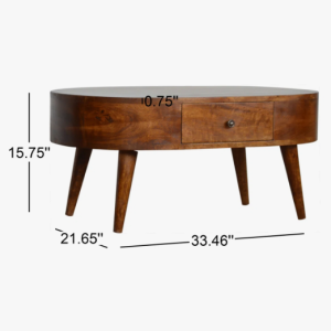 Raynette Solid Wood Coffee Table - Image 4