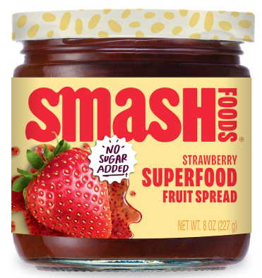 Oswald Smash Foods, Superfood Jam, Strawberry